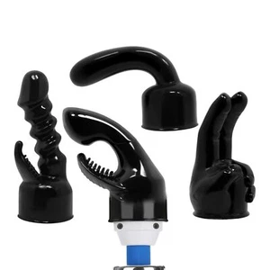 4 Pieces Electric Hitachi Back Massage Attachments Accessories Soft Material ... - Picture 1 of 9
