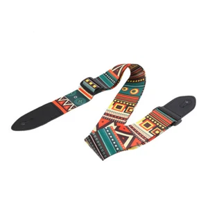 F# Guitar Strap Acoustic Guitar Strap Musical Instrument Accessories (Red) - Imagen 1 de 12