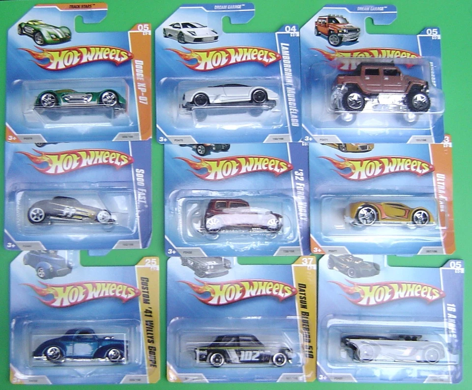 Vintage 2009 Hot Wheels Cars on short cards (Your Choice) - Image 1 of 1