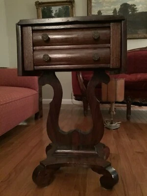 mesa de comedor antigua hoja caída Foto 1 de 3