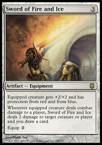 MTG Magic the Gathering Sword of Fire and Ice (148/165) Darksteel LP - Picture 1 of 1
