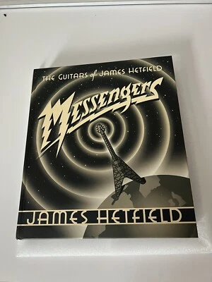 Signed Book w/ Protector James Hetfield Metallica Autographed Messenger - Image 1 of 3