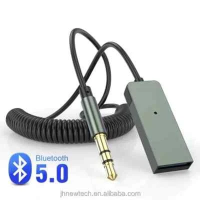 MOBILE GURU Bluetooth Empfänger Adapter 5.0 3.5mm Jack AUX Auto Audio Stereo USB 6