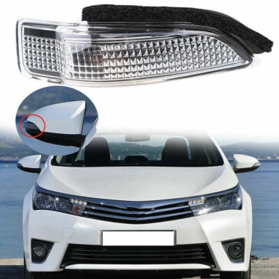 FITS TOYOTA AVALON 2013-2017 RIGHT REARVIEW MIRROR TURN SIGNAL LIGHT LAMP AMBER - Image 1 of 4