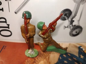 Manoil M180-181 Toy Soldiers - Picture 1 of 2