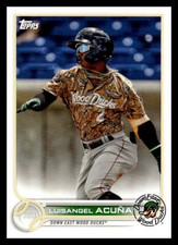 2022 Topps Pro Debut Luisangel Acuña   PD-111 Down East Wood Ducks