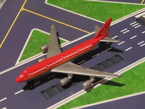 Rev Red 747 Plane – Diecast Toy Aircraft International Air – Used Excellent - Picture 1 of 5