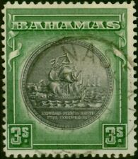 Bahamas 1931 3s Slate-Purple & Myrtle-Green SG132 V.F.U (3)