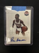 2011-12 PANINI PAST & PRESENT RON BREWER AUTO #RB *ELUSIVE INK*