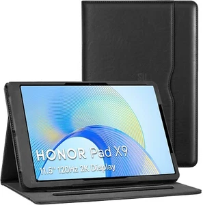 Leather Smart Case For Honor Pad X9 (ELN-W09) 2023 Tablet 11.5" in Stand Cover - Picture 1 of 4