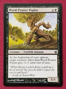 Magic The Gathering MORNINGTIDE WEED-PRUNER POPLAR black card MTG - Bild 1 von 2