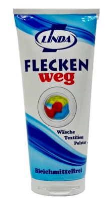 Linda Fleckenweg Wäsche Texstilien bleichmittelfreier Paste 200 ml