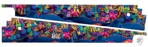 Toy Story Plus Protectors Official Inside Art Blades Pinball Machine - Picture 1 of 2