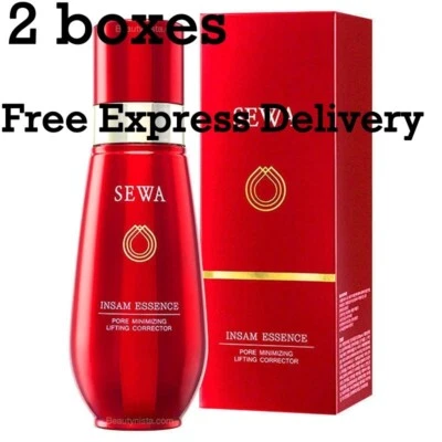 2 X 120ml SEWA INSAM ESSENCE Whitening Skin Aura Reduce wrinkle, Fit & firm - Image 1 of 4