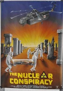 A16 THE NUCLEAR CONSPIRACY Birgit Doll/Albert Fortell/Mark Lee FILMPLAKAT GEROLL - Picture 1 of 3