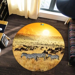 3D Wiese Zebra NMN424 Spiel Teppich Mat Elegant Foto Teppich Eve 2023 - Bild 1 von 5