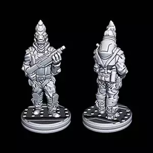Alien Bounty Hunter - Novus Landing - Starfinder - Cyberpunk - Science Fiction - - Picture 1 of 4