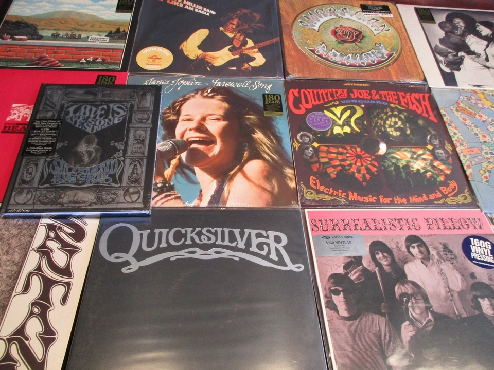 SAN FRANCISCO NUGGETS 4 CD BOOK + VINYL SET AIRPLANE SANTANA STEVE MILLER +13LPS - Image 1 of 1