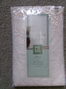 BL Home One Elfenbein bestickt überbacken 52 x 84 Zoll Panel Neu im Paket - Bild 1 von 3