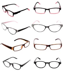 CLEARANCE LOT 6 SALE WOMEN DEAL READING GLASSES ASST LADIES +2.25 LR3533 - Picture 1 of 12