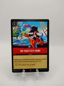 On Your Feet! Now 130/204 Rare Into the Inklands Disney Lorcana TCG - Picture 1 of 2