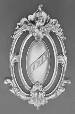 Yeso Pieza Element" Nieve Blanco "Ornamento Relieve Decoración Stuckdecke - Imagen 1 de 4