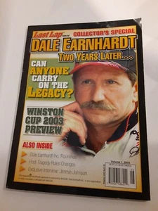 Last Lap Dale Earnhardt Magazine Two Years Later Vol. 1 2003 - Foto 1 di 2