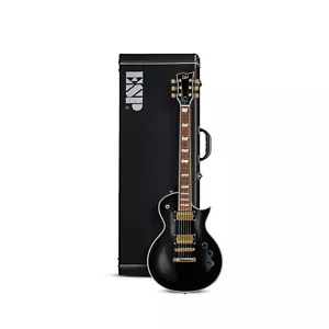 ESP LTD EC 256 Eclipse 6 String Black Electric Guitar with Mahogany Body Bundle - Picture 1 of 7