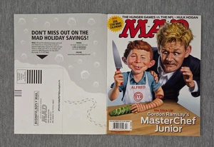 MAD Magazine 536 December 2015 MasterChef Junior Hulk Hogan - Imagen 1 de 7