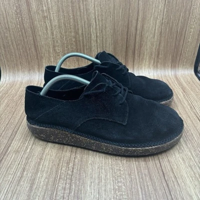 Birkenstock Gary Negro Gamuza Cuero Con Cordones Informal Para Hombre Talla 10 EU 43 Foto 1 de 4
