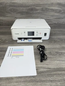 Canon Pixma TS6120 All-in-One Wireless inkjet Printer Copy Fax Scan 4439 Pages - Picture 1 of 8