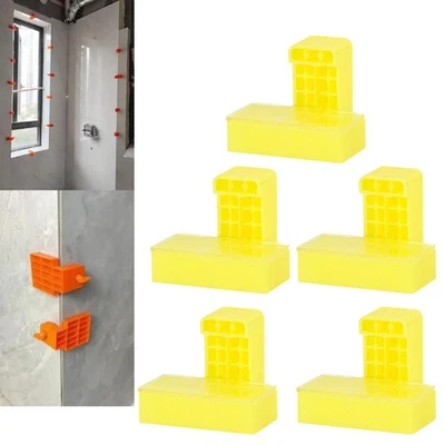 Fliesen Eck Nivellierclips 5 Stück für schnelle und gleichmäßige Wandfliesen - Bild 1 von 4