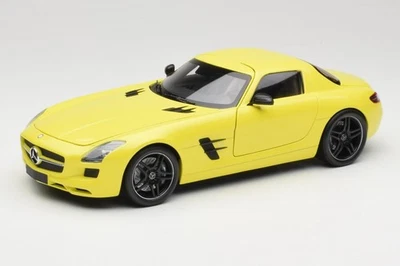 100039022 Mercedes SLS AMG C197 Yellow Minichamps 1/18 - Image 1 of 4