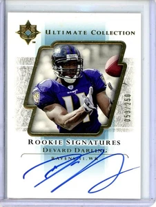 Upper Deck Ultimate Collection 2004 - Rookie Signatures Devard Darling #105/250 - Imagen 1 de 2