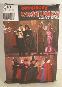 Simplicity 2 Hour Vampire, Devil Costumes Misses, Men, Teen S-L Pattern #8010 UC - Picture 1 of 2
