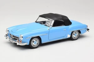 183400 Mercedes 190 SL Light Blue Norev 1/18 - Picture 1 of 8