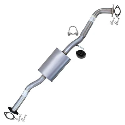 Stainless Steel Exhaust Resonator Assembly fits: 2003-2008 INFINITI FX35 3.5L - Image 1 of 4
