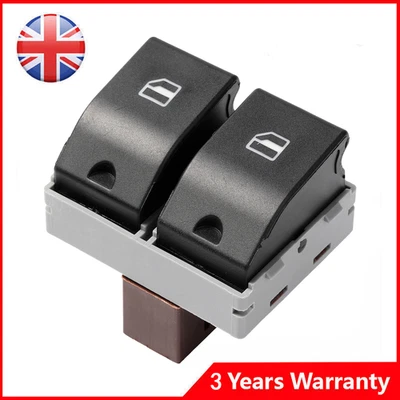 POWER MASTER WINDOW SWITCH 6Q0959858 FOR VW POLO 9N SEAT IBIZA CORDOBA 6L2 01-09 - Image 1 of 4