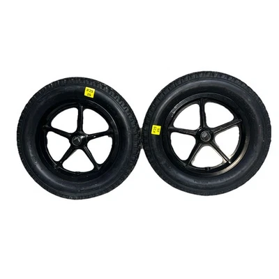 PAIR Rear Drive Wheels Tires 12.5" Drive Cirrus Plus EC Electric Wheelchair Part - Image 1 of 4