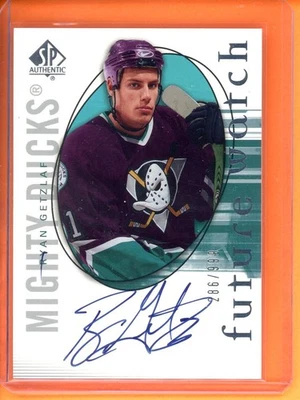 Ryan Getzlaf Rookie Auto /999 2005-06 SP Authentic #131 - Image 1 of 2
