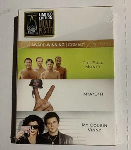 NEW MASH (the movie 1970) , My Cousin Vinny '92 The Full Monty'97 DVD 3-Disc Set - Picture 1 of 4