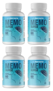 Memo Surge 4 Bottles 240 Capsules - Picture 1 of 5