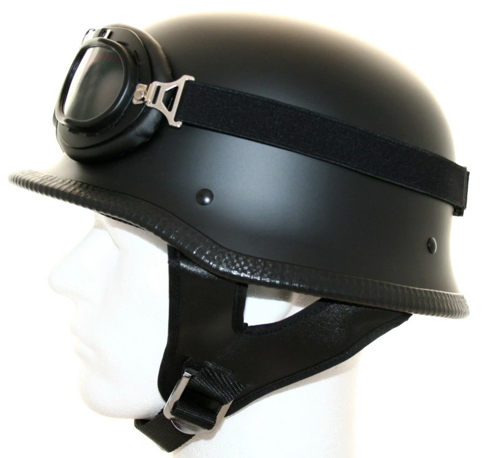 ATO Moto WH1 59/60cm Motorradhelm - Schwarz, L
