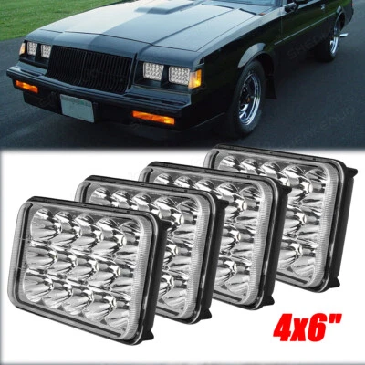 4x Faros LED 4x6"" Fit Freightliner FLC/D Classic XL DOT Aprobados haz HI-LO Foto 1 de 4