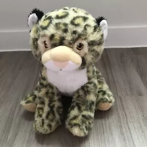 Fiesta Earth Pals 12” Bebé Sentado Leopardo Peluche Animal Lovey Ojos Cosidos - Imagen 1 de 6