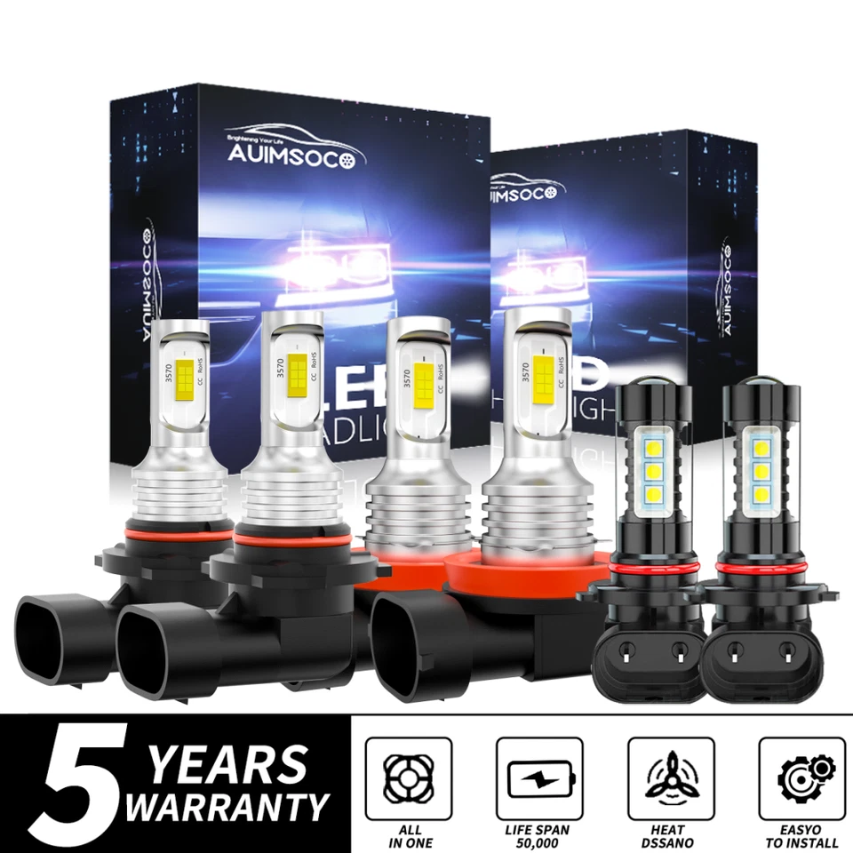 Faro LED alto bajo antiniebla para Lexus IS250 IS350 2006 2007 2008 2009 Foto 1 de 4