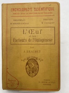 L'Oeuf et les facteurs de l'Ontogénèse - Picture 1 of 1