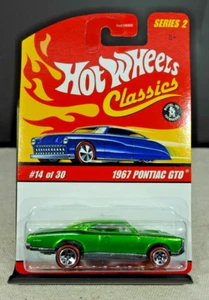 Hot Wheels Classics Series 2 1967 Pontiac GTO Green 1/64 - Picture 1 of 2