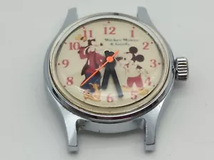 Vintage Citizens qq q&q Disney Mickey Mouse Goofy watch- FOR PARTS REPAIR - Picture 1 of 10