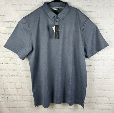 NUEVO CON ETIQUETAS Negro Trébol Performance Live Lucky Hombres Talla XXL 2XL Golf Polo Azul Foto 1 de 4